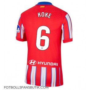 Atletico Madrid Koke #6 Replika Hemmatröja 2024-25 Kortärmad